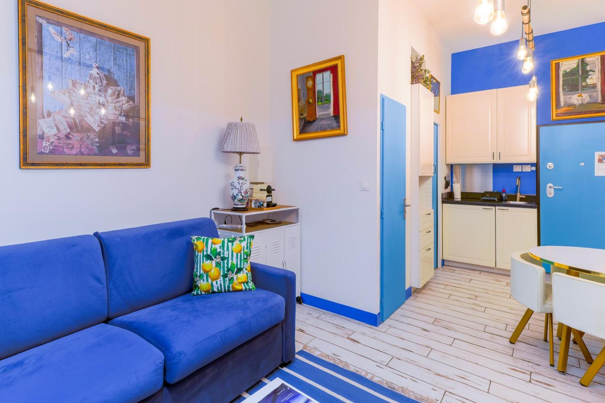 Studio Travel 24M2, 120M Vieux-Port ,Clim , Wifi ,Acces Autonome Avec Code Marsilya Dış mekan fotoğraf